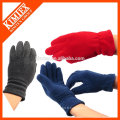 Gants en microfibre tricotés à l&#39;hiver